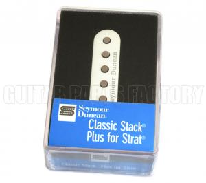 11203-11-WC Seymour Duncan Classic Stack Plus Strat Middle White STK-S4m