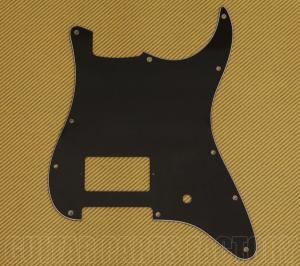 PG-0993-033 3-Ply Black 1 Humbucker/1 Knob Pickguard For Fender Strat