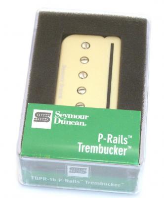 11304-02-Cr Seymour Duncan P-Rails Cream Trembucker Bridge Pickup TBPR-1b 