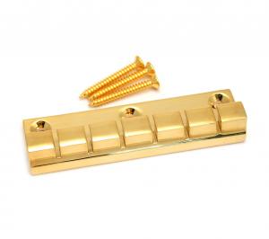 ATP-6-G Gold 6-String Anchor Style Tailpiece for Flat Top Guitar