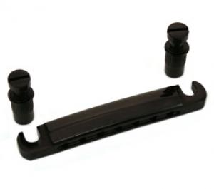 TP-ST7-B Black Stop Tailpiece & Studs for 7-String Guitar