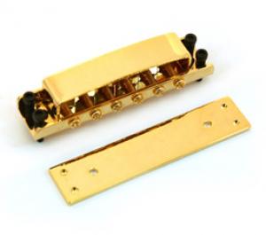 GB-0515-002 Ric Style Gold Tunematic Guitar Bridge