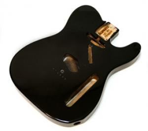 TBF-BK Black Finished Replacement Body for Telecaster Guitar