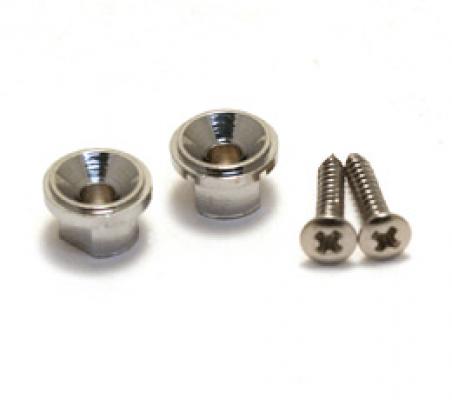 GST-TC Chrome Tall Round String Guides for Guitar