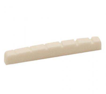 ECO-NUT-FW Slotted White Plastic Nut for Fender