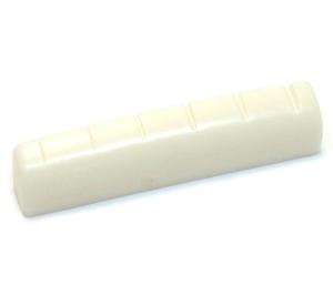PNUT-158W Slotted 1-5/8 White Plastic Nut for Gibson Guitar