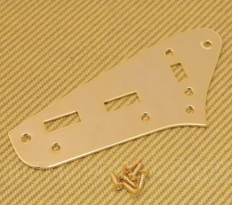 AP-0658-002 Gold Upper Control Plate for Jaguar Guitar