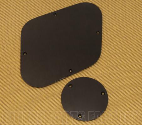 LPIBP-B Black Back Plate Set For Import Les Paul Guitar