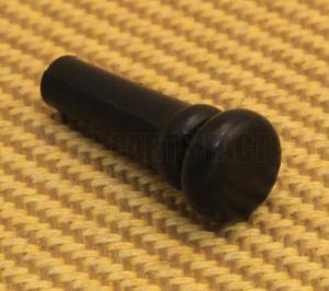 EP-004-BK Black Plastic End Pin Strap Button Acoustic Guitar