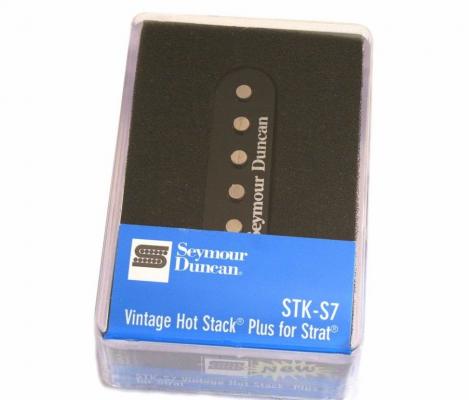 11203-21-Bc Seymour Duncan  Vintage Hot Stack Plus for Strat Pickup Black STK-S7