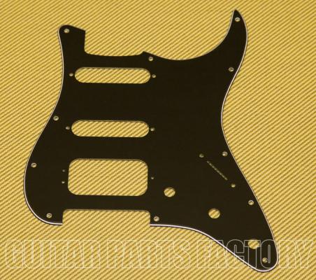 005-5267-000 Genuine Fender American Deluxe Strat Pickguard Black HSS 0055267000