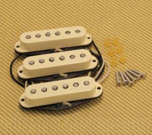 099-2117-000 Genuine Fender Original 57/62 White Stratocaster Strat Pickups Set 0992117000