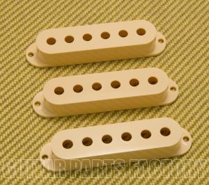 PC-0406-BCP (3) Bright Cream Pickup Covers for Strat 52mm 