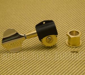 JB-350-GD-L Wilkinson (1) Gold Open Gear Treble Side Bass Tuner (Left)