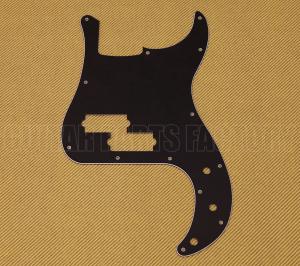 PG-0750-033 3-Ply Black Pickguard for P Bass