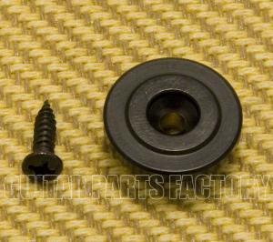 BSG-ER-B Black Round Short String Guide for Bass with Screw