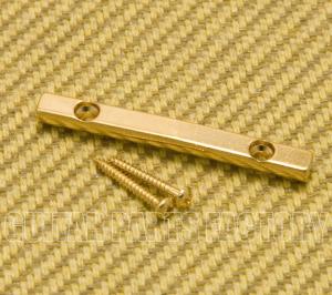 10197-G Gold Peghead-Mount Bar String Retainer Guitar or Bass