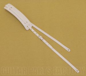 922-0664-005 Gretsch White Skinny Vintage Deluxe Guitar Strap Guitar or Bass 9220664005