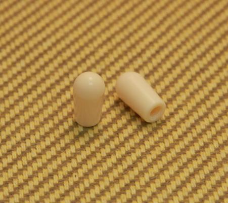 SK-0040-028 (2) Cream Toggle Switch Tips Guitar/Bass Gibson/Switchcraft