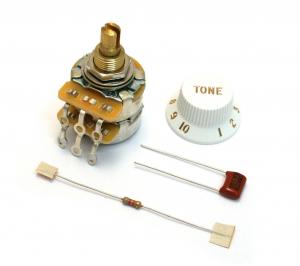 099-2052-000 Fender TBX Tone Control 250K/1-Meg Stacked Pot/Potentiometer 0992052000