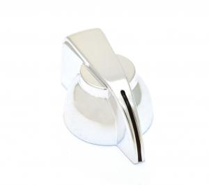P-300S Chrome Chicken Head Knob for Solid Shaft Pot