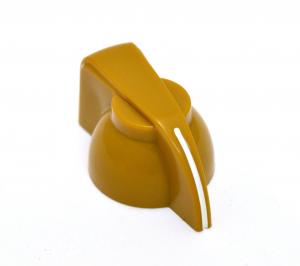 P-300T Tan Chicken Head Knob for Solid Shaft