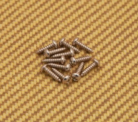 001-1357-049 (12) Fender Phillips Head Guitar Tuning Machine Mounting Screws For Guitar/Bass 0011357049 