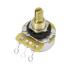 450GT36K254B2S CTS 250K Potentiometer, Series 450G, Audio Taper, 3/8" Bushing, Split-Shaft