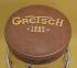 912-4756-020 Gretsch Since 1883 Guitar or Bass Swivel Barstool 24 inch 9124756020 