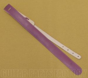 AL-L2-P 2 Inch LM Products Alexis Purple Pleather Guitar/Bass Strap