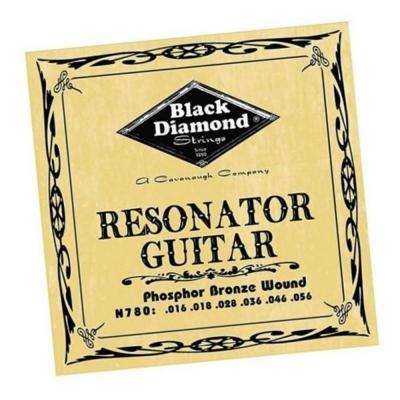 N780 Black Diamond Phosphor Bronze Resonator Guitar Strings