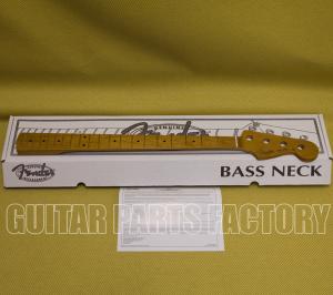 099-9622-920 Fender Roasted Maple Vintera 60s C-Shape Jazz Bass Replacement Neck 0999622920