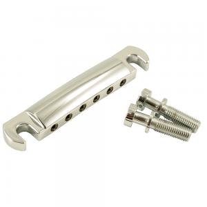 KSTOP-C Chrome US Zink Made Stop Tailpiece w/US Studs for Gibson
