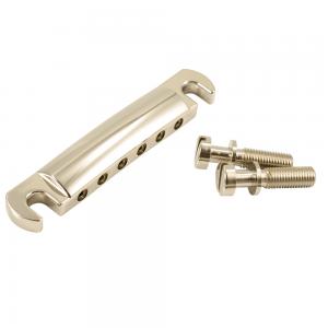 KSTOP-N Nickel US Zink Made Stop Tailpiece w/US Studs for Gibson