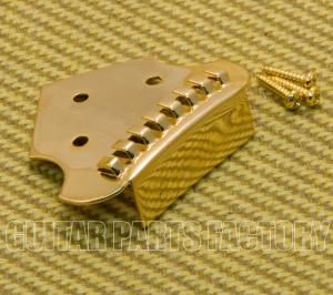 MANDO-E101G Mandolin Bowl Back Tailpiece Gold