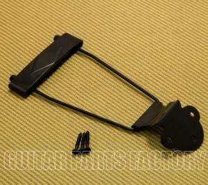 T120-12-B WD Music 12-String Guitar Trapeze Tailpiece Black