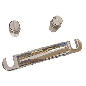 TP-001-N Nickel Stop Tailpiece For TOM Tune-O-Matic Bridge and Posts