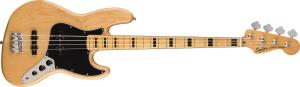 037-4540-521 Squier by Fender Classic Vibe '70s Jazz Bass Maple Fingerboard Natural 0374540521