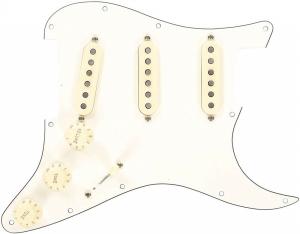 099-2345-509 Fender Pre-Wired Strat Pickguard Original '57/'62 SSS Parchment 11 Hole 0992345509