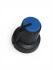AK-KNB-Blue and Black Plastic Knob with Indicator Line Amp/Guitar/Pedal Knob 6mm