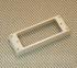 PC-018C Cream Flat Bottom Mini Humbucker Plastic Ring