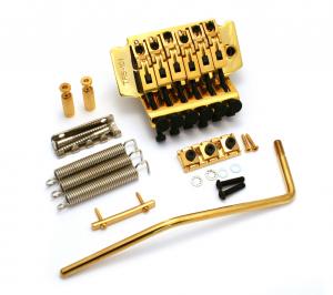 SB-0257-002 Gold Floyd Rose Style TRS-101 Double Locking Tremolo System