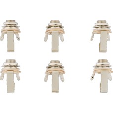 002-1956-649 1/4" 2-Conductor Guitar Output Jack 6-pack 0021956649