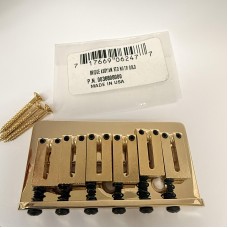 003-6808-000 Fender American Series Gold Hardtail Strat Guitar Bridge 0036808000