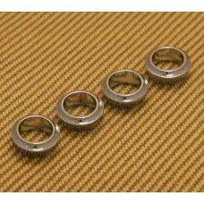 005-1532-049 (4) Genuine Fender Standard Chrome Bass Tuner Bushings 0051532049