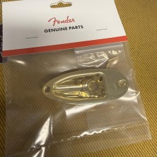 005-3274-049 Genuine Fender Strat Jack Ferrule Cover Plate Jackplate Deluxe Player Series Guitar 0053274049
