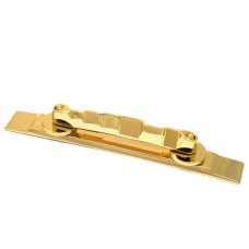 006-1686-000 Bigsby Gold-plated Aluminum Bridge Base and Saddle Gretsch Guitar 0061686000