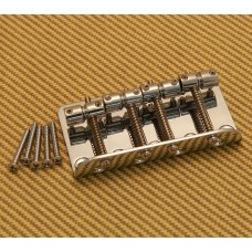 006-2409-000 Squier by Fender Chrome Standard Top Load Precision P and Jazz Bass Bridge 0062409000