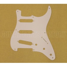 009-4245-049 Genuine Fender '56/'59 1-ply Eggshell 8-hole Mount Stratocaster Pickguard 0094245049