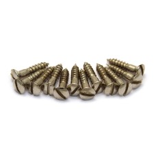 009-5368-049 (12) Fender Slotted Pure Vintage Control Plate Mounting Screws for 52' Tele 0095368049